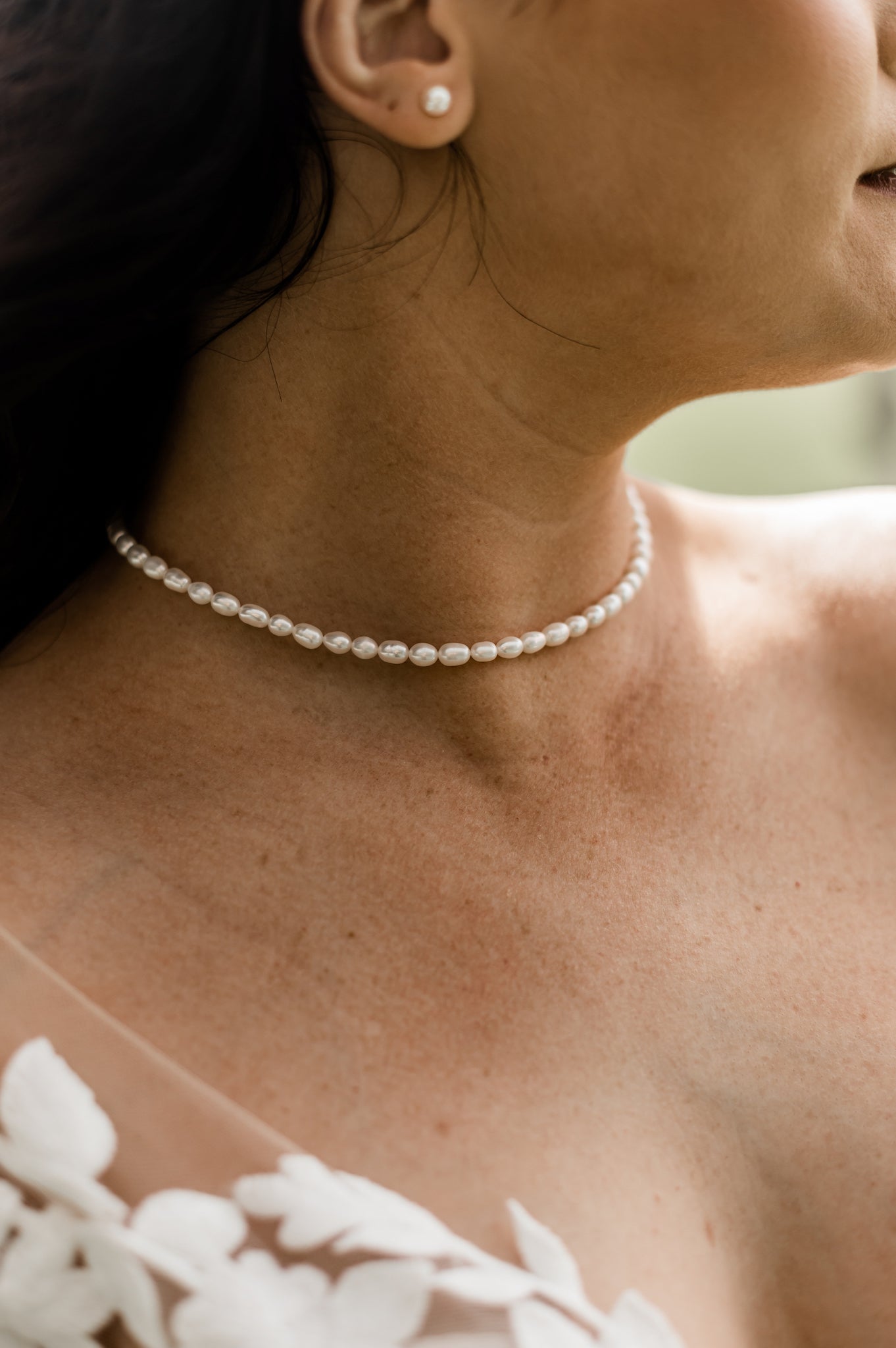 Rice Pearl Necklace